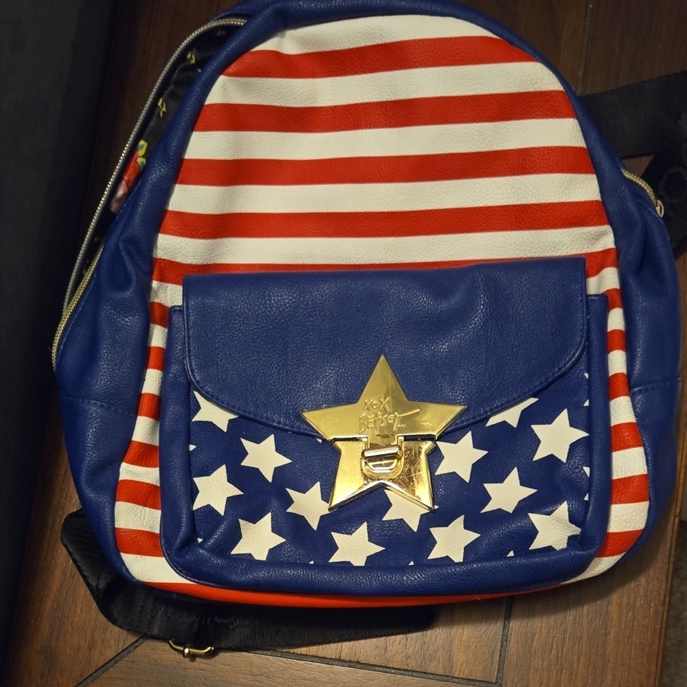 Betsey Johnson Patriotic Backpack